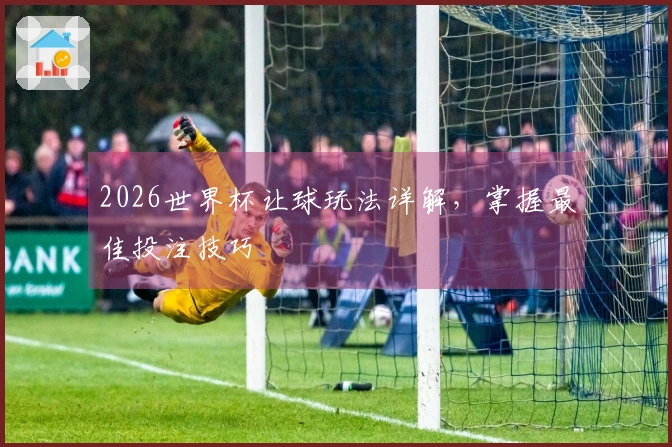 2026世界杯让球玩法详解，掌握最佳投注技巧